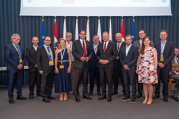 Gruppenfoto der Gradiuierungsfeier